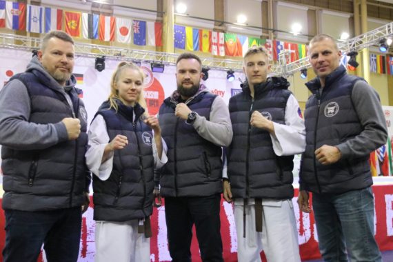 Wspaniały występ naszych zawodników na Mistrzostwach i Pucharze Europy World Kyokushin Karate w Dębicy 23-24.11.2019