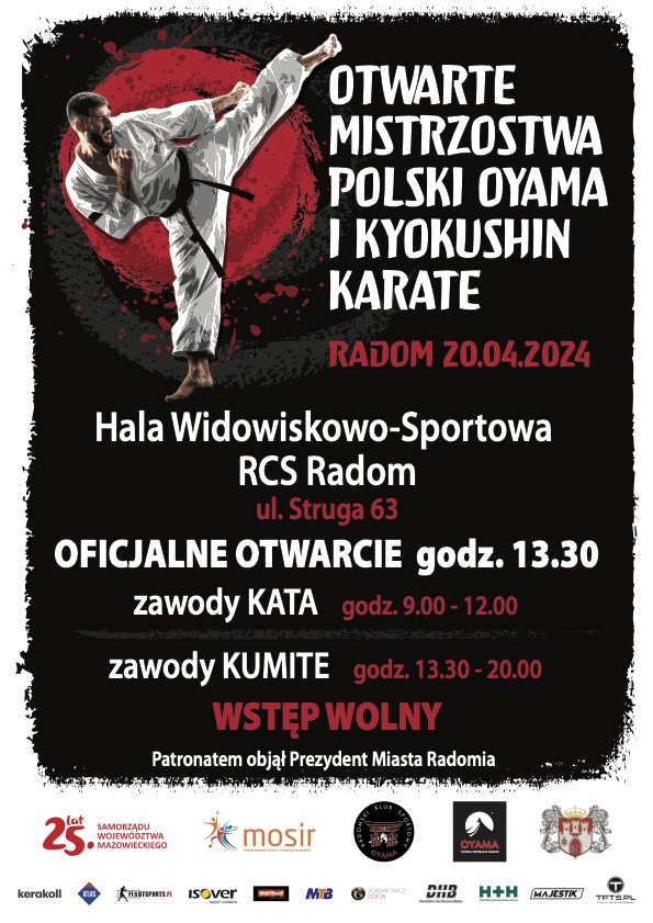 Otwarte Mistrzostwa Polski OYAMA i KYOKUSHIN Karate