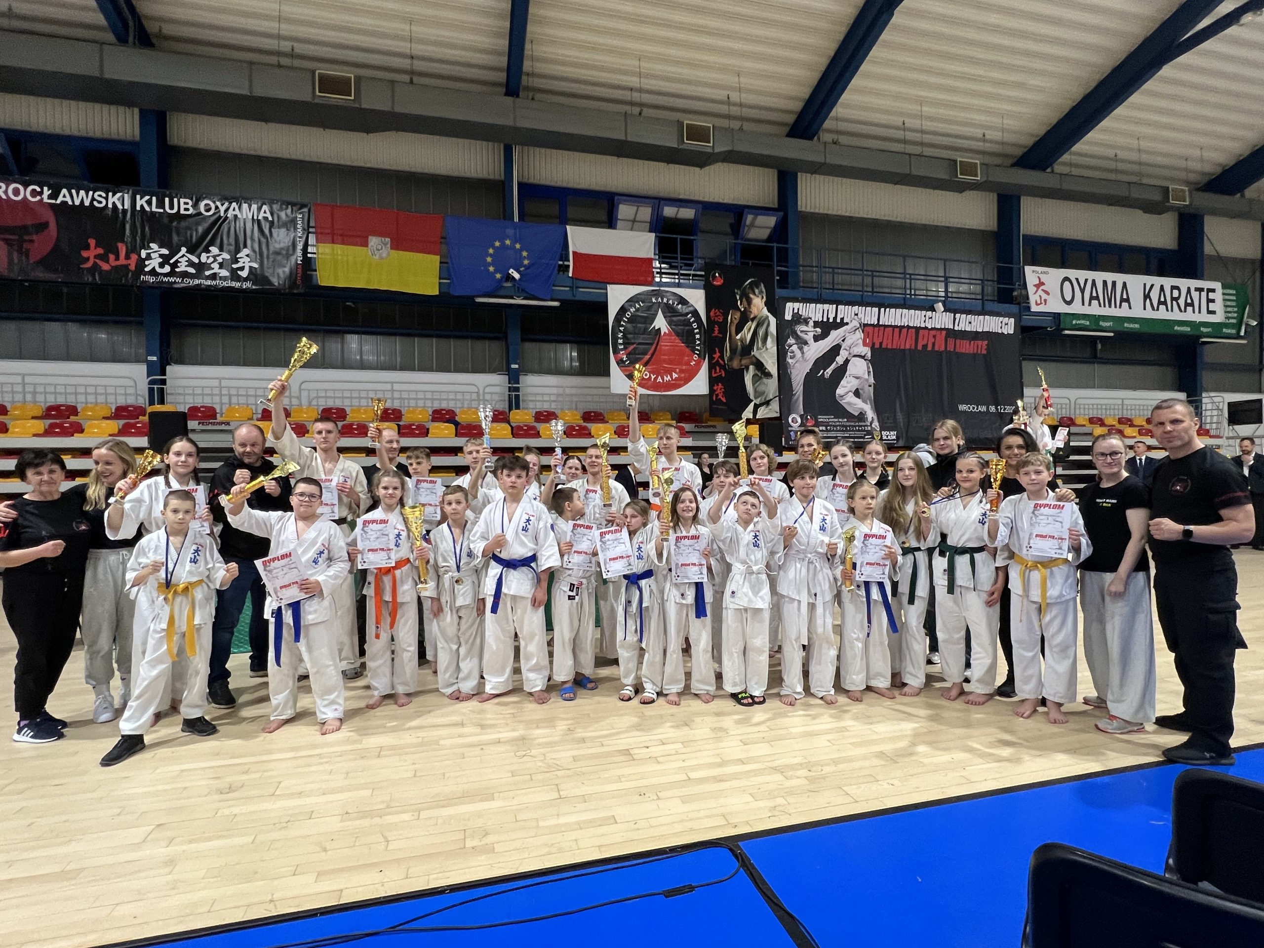Otwarty Puchar Makroregionu Zachodniego OYAMA PFK w Kumite 06.12.2025 Wrocław