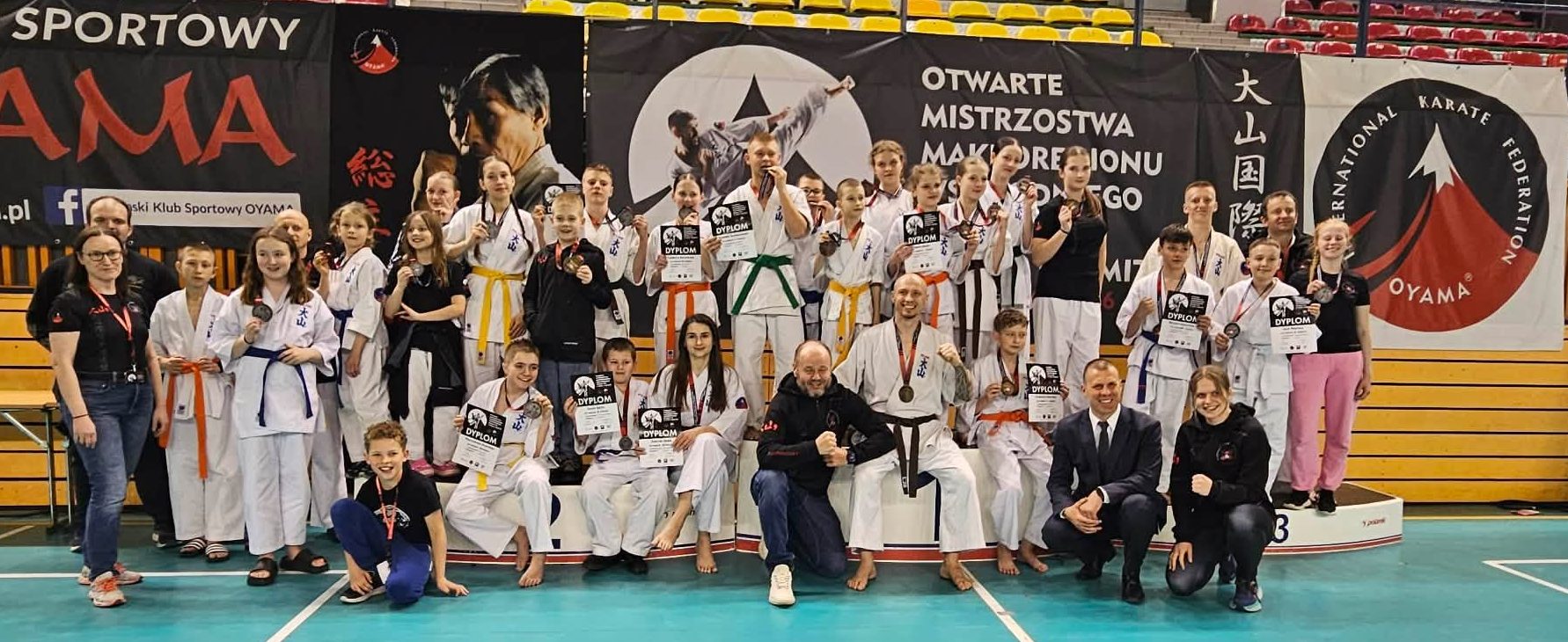 Otwarte Mistrzostwa Makroregionu Wschodniego OYAMA PFK w Kata i Kumite 21.03.2026